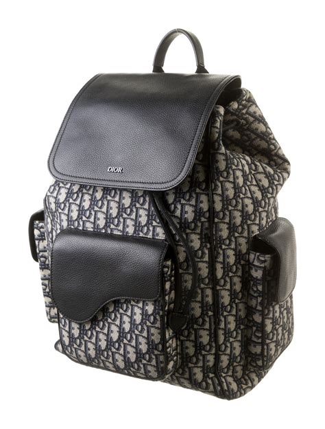 dior saddle back pack